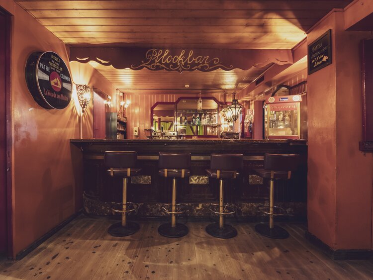 Pflockbar in der Bolgenschanze in Davos | © Davos Klosters Mountains