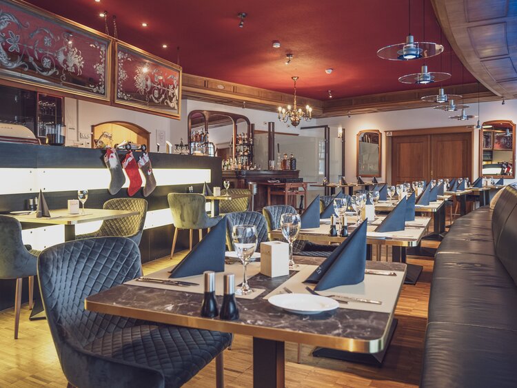 Restaurant Giodavin Davos - Dining room | © Davos Klosters Mountains